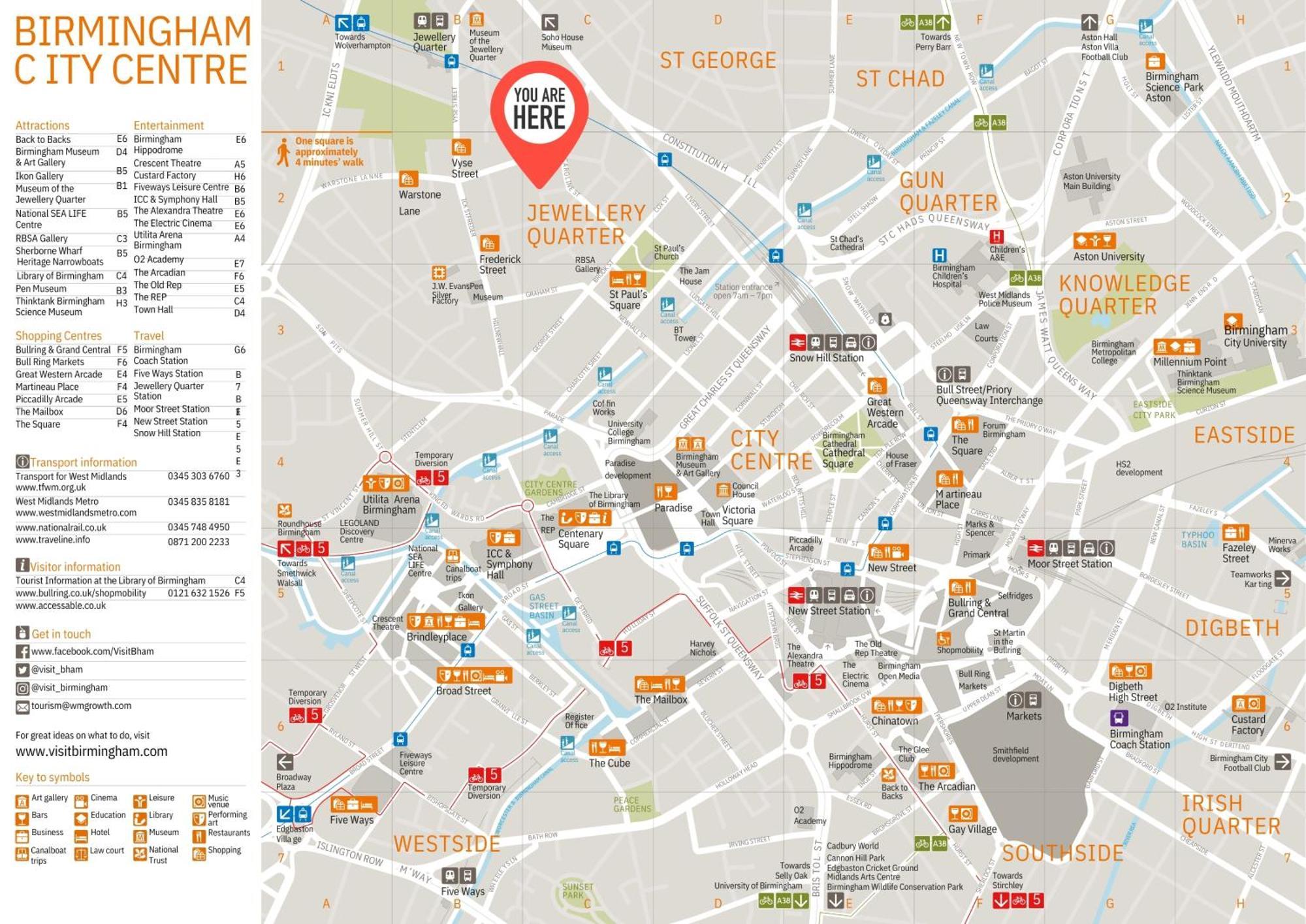Chic Jewellery Quarter With Free Wifi, Parking And Keyless Access, 4 Beds * Birmingham